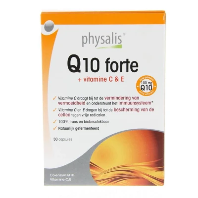 Afbeelding van Physalis Q10 Forte (30 Capsules)