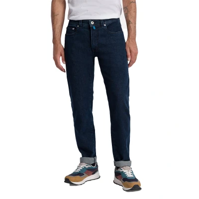 Afbeelding van Pierre Cardin jeans p 5 Lyon donkerblauw effen denim 3830