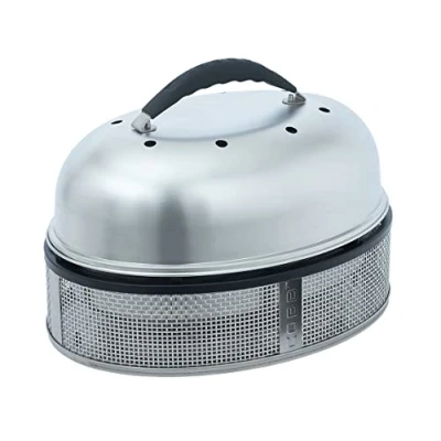 Afbeelding van COBB Supreme Deluxe 2.0 600 1 Houtskoolgrill (grill afmetingen 50x36 cm, incl. deksel + grillplaat, grote grill, voor 12 personen, tafelgrill, compacte BBQ/camping)