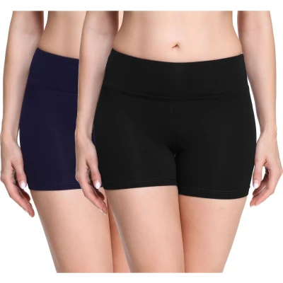 Afbeelding van Merry Style Dames Leggings 2 Pack Sport Vrijetijdsbroek Korte Viscose Marineblauw / Navy blauw (2verpakking) L MS MS10 284 LE 2P
