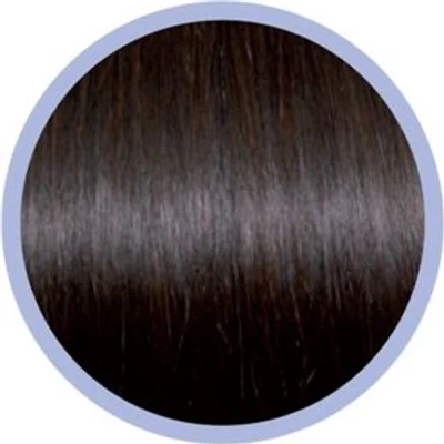 Afbeelding van Seiseta Keratin Fusion 4 Donker Kastanjebruin 40 45 cm Haibu by Kapperskorting.com