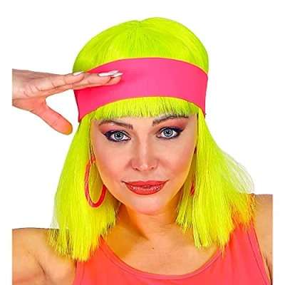 Afbeelding van Widmann 02031 Neon hoofdband, dames, neonroze, eenheidsmaat