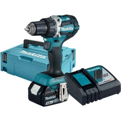 Afbeelding van Makita DDF484RF1J 18v Boor /schroefmachine koolborstelloos 3,0 Ah accu (1 st), snellader, Mbox