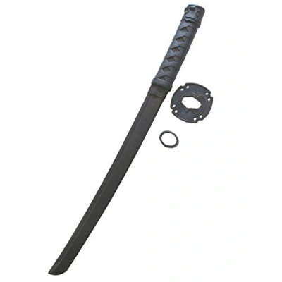 Afbeelding van Wakizashi trainingszwaard Japans gemaakt van polypropyleen met Tsuba 60 cm