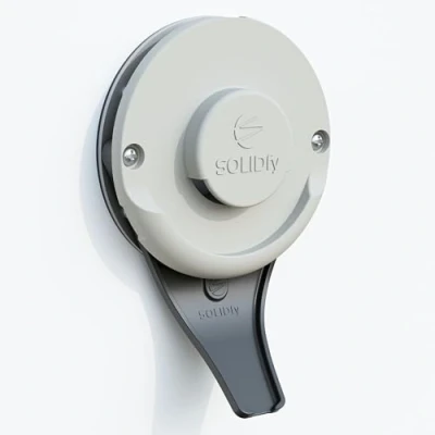 Afbeelding van SOLIDfy® Condenswaterafvoer 96 mm voor Truma en ALDE verwarming op de camper, afvoer deksel, schoorsteendeksel, schoorsteenkap, camper caravan bestelwagen