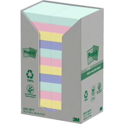 Afbeelding van Memoblok 3M Post it 653 38X51mm
