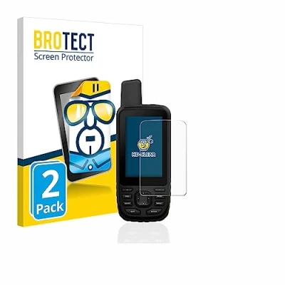 Afbeelding van BROTECT (2 Stuks) Schermbeschermer voor Garmin GPSMAP 66s / 66st Screen Protector Transparant