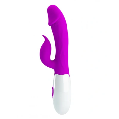 Afbeelding van Rabbit Vibrator Peter met Dubbele Motor Paars