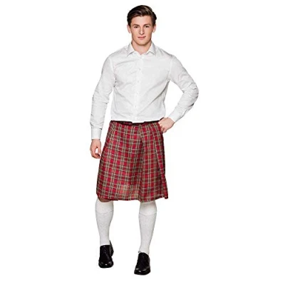 Afbeelding van Boland Kilt Mr Tartan rood Volwassenen Landen