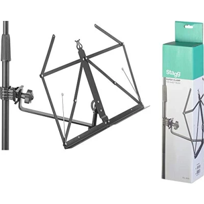 Afbeelding van STAGG SCL MUS Opvouwbare Muziek Stand Arm met Klem