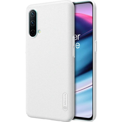 Afbeelding van Telefoonhoesje geschikt voor OnePlus Nord CE 5G Super Frosted Shield Back Cover Wit