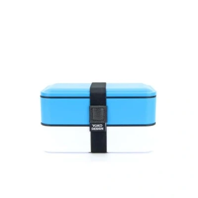 Afbeelding van Yoko Design Lunch Box blauw