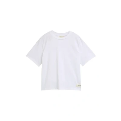 Afbeelding van TOM Tailor Denim BOXY Tshirt basic, Dames, Maat: Medium, White