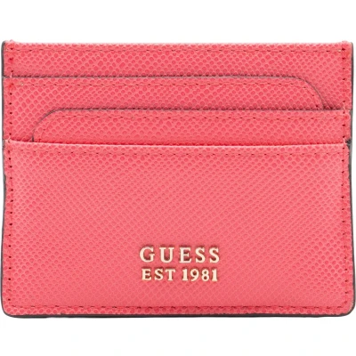 Afbeelding van Guess Laurel Portemonnee, Dames, Maat: One Size, Fuchsia