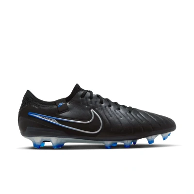 Afbeelding van Tiempo Legend 10 Elite DV4328 Voetbalschoenen Heren Zwart Hyper Royal Chrome990 8,5