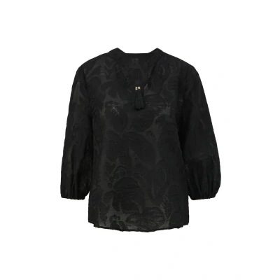 Afbeelding van s.Oliver BLACK LABEL Blouse met driekwartmouwen, 9999, 40