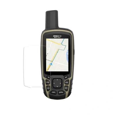 Afbeelding van kwmobile GPS monitor beschermfolie compatibel met Garmin GPSMAP 62 / 62sc 64 64st/ 65 65sr schermbeschermer 2x screenprotector navigatie transparant Plexiglas