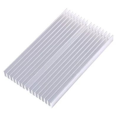 Afbeelding van Aluminium koellichaam module koeler Vinnen voor High Power Versterker Transistor Halfgeleider Apparaten met Dichte 16 stks 3.94&quot; (L) x 2.36&quot; (B) 0.39&quot; (H)