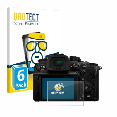 Afbeelding van BROTECT Screenprotector voor Panasonic Lumix DC GH7 Folie Beschermfolie Beschermglas transparant (6 Stuks)