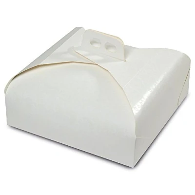 Afbeelding van Guardini 15767, Monouso Line, 1 taartbox, 33 x cm, materiaal: bakpapier, wit, cm