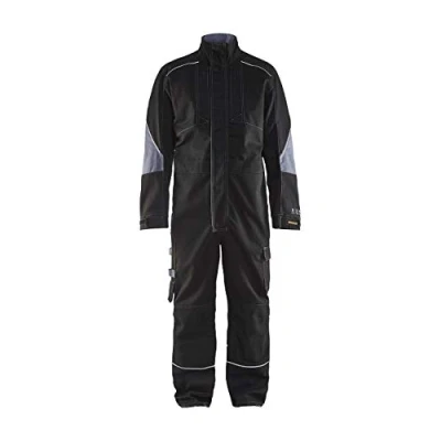 Afbeelding van Blaklader Vlamvertragende Overall 6061 1516 Zwart/Grijs C50