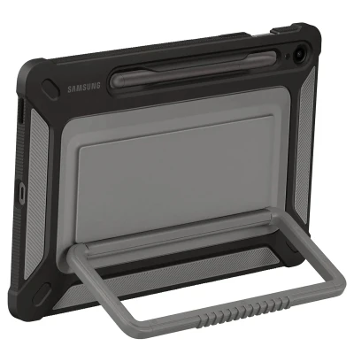 Afbeelding van Samsung Rugged Kunststof Back Cover Grijs Galaxy Tab S9 FE