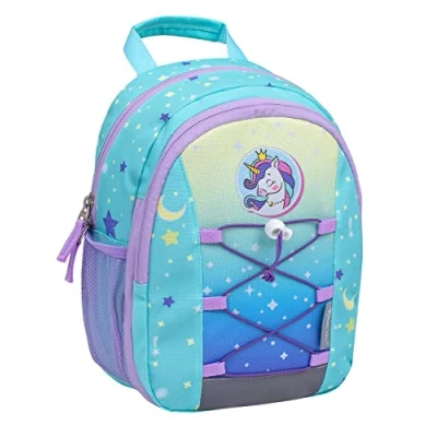 Afbeelding van Belmil 305 9 kleuterschool tas, Schattige eenhoorn, 23 x 20 9+6 cm, Kinderrugzak