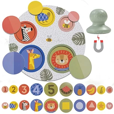 Afbeelding van Taf Toys Magnetisch puzzelspel Magnetic Peek A Boo Puzzle