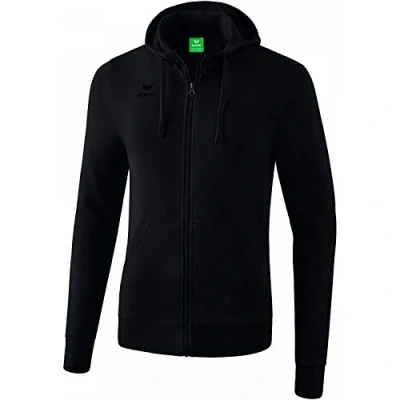 Afbeelding van Erima Sweatjack met capuchon zwart 128 /