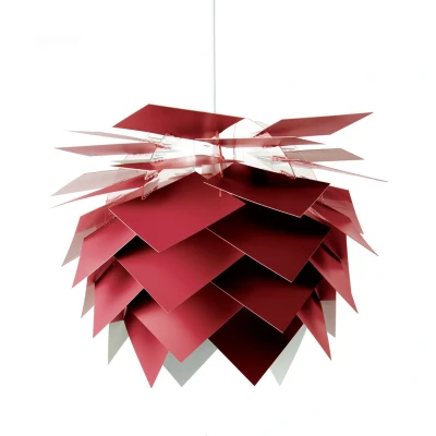Afbeelding van illumin hanglamp grijs D45 Dark red