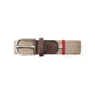 Afbeelding van La Boucle Originale Casual Riem Heren Beige uni