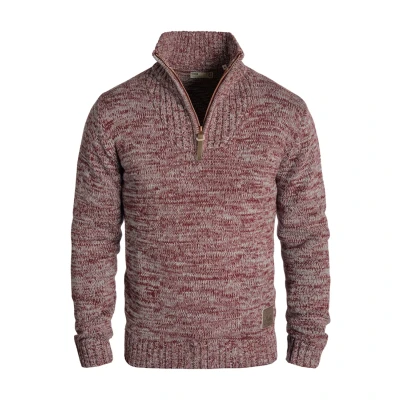 Afbeelding van Solid Sdphilostrate Trui, Heren, Maat: Large, Wine red