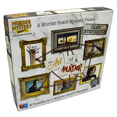 Afbeelding van University Games 33271 Mystery Case Files Puzzel De kunst van moord