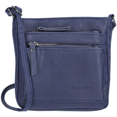 Afbeelding van Enrico Benetti Zoë 66485 Schoudertas Indigo Blauw