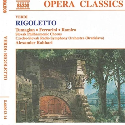 Afbeelding van Slovak Philharmonic Chorus, Czecho Radio Symphony Orchestra, Alexander Rahbari Verdi: Rigoletto (2 CD)