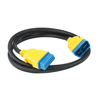 Afbeelding van OURANTOOLS OBD 2 Verlengkabel II Verlengsnoer 16 Pin 1.5m Mannelijk naar Vrouwelijk Adapter Connector met Nylon Materiaal voor Auto Diagnostische Tool