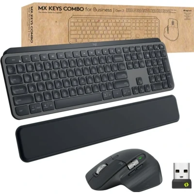 Afbeelding van Randapparaten: Toetsenborden: Logitech MX Keys Combo Bus Gen 2 Graphite CH