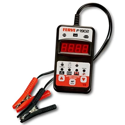 Afbeelding van FERVE f 1902 analyseapparaat 12 V accu , bootgeneratoren en motoren