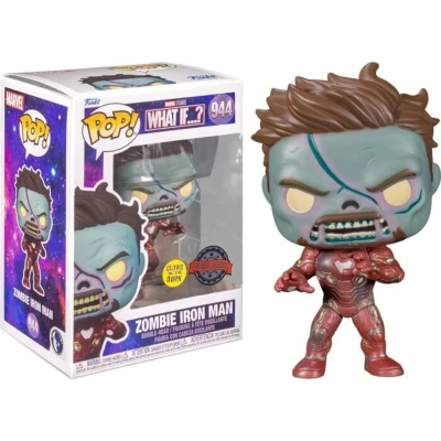 Afbeelding van Funko Pop! Marvel What If.. ? Zombie Iron man #944 Exclusive Glows in the Dark