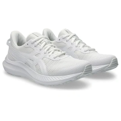 Afbeelding van Asics JOLT 5 Hardloopschoenen voor op de weg, Dames, Maat: 41.5, White Textiel/ synthetisch