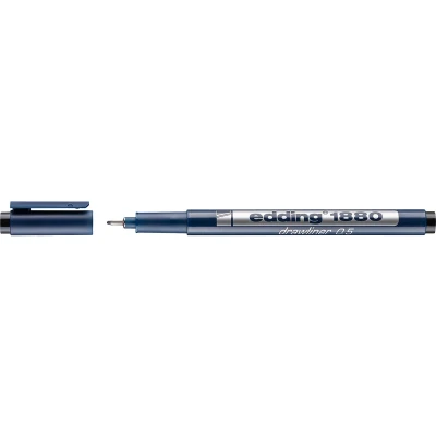 Afbeelding van edding 1880 drawliner 0.5 zwart 1ST 0,5 mm / 4 188005001