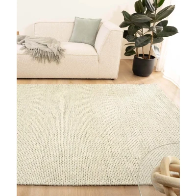 Afbeelding van Wollen Vloerkleed Hyssing Mintgroen 160x240 Cm