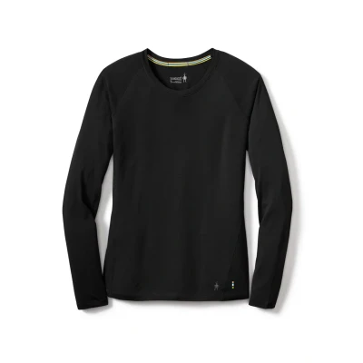 Afbeelding van Ondershirt Smartwool Women Classic All Season Merino Base Layer Long Sleeve Boxed Black S