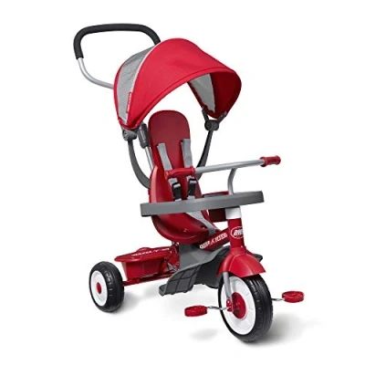 Afbeelding van Radio Flyer 4 in 1 Stroll &#039;N Trike, Red, For Ages 5