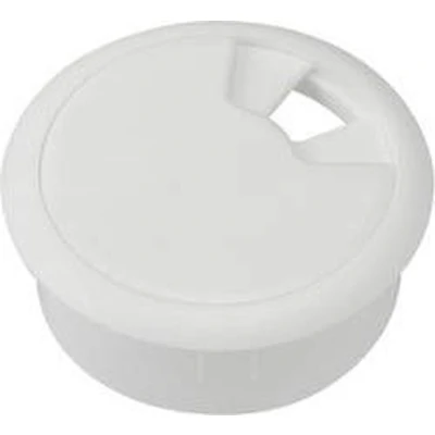 Afbeelding van TRU COMPONENTS WP50BK Kabeldoorvoering Voor werkblad Montagegat: 50 mm ABS Wit 1 stuk(s)