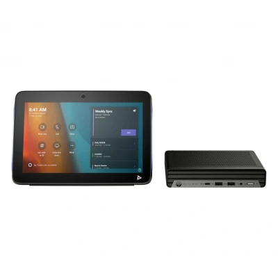 Afbeelding van POLY Studio Base Kit G9 Plus for Microsoft Teams HP Mini IP PC w/TC10
