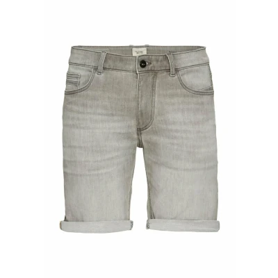 Afbeelding van camel active fleXXXactive® jeansshort in regular fit Maat menswear 46IN Grijs