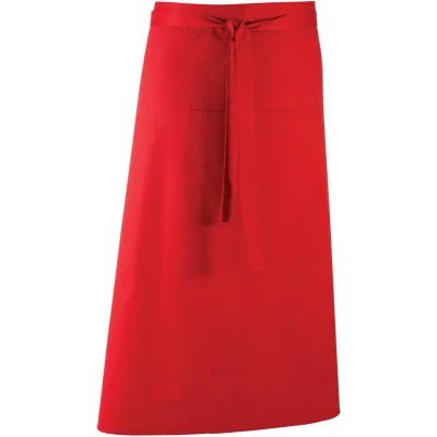 Afbeelding van Premier &#039;Colours&#039; Bar Apron PR158 Red