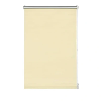 Afbeelding van GARDINIA plisségordijn met klemsteunen, thermo achterzijde, optimale lichtreflectie, energiebesparend, EASYFIX 2 geleiders, ivoor, 40 x 130 cm (BxH)