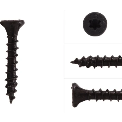 Afbeelding van Zwarte Schroeven Verzinkt 3 x 20 mm Torx 10 100 Stuks